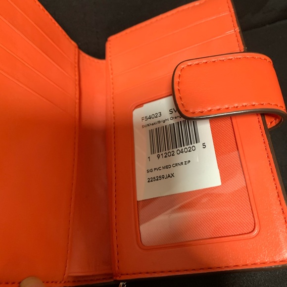 Coach signature small wallet - Picture 3 of 4